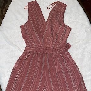 Monteau M mauve and white jumpsuit
